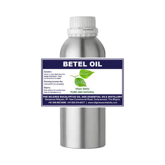 Betel leaf essential oil