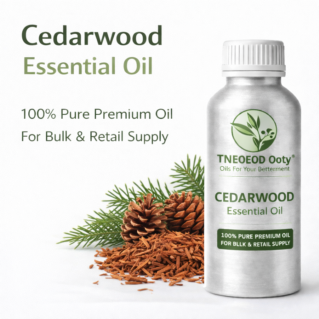 Cedarwood Essential Oil for Aromatherapy and Relaxation