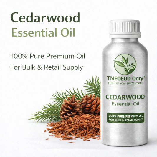 Cedarwood Essential Oil for Aromatherapy and Relaxation