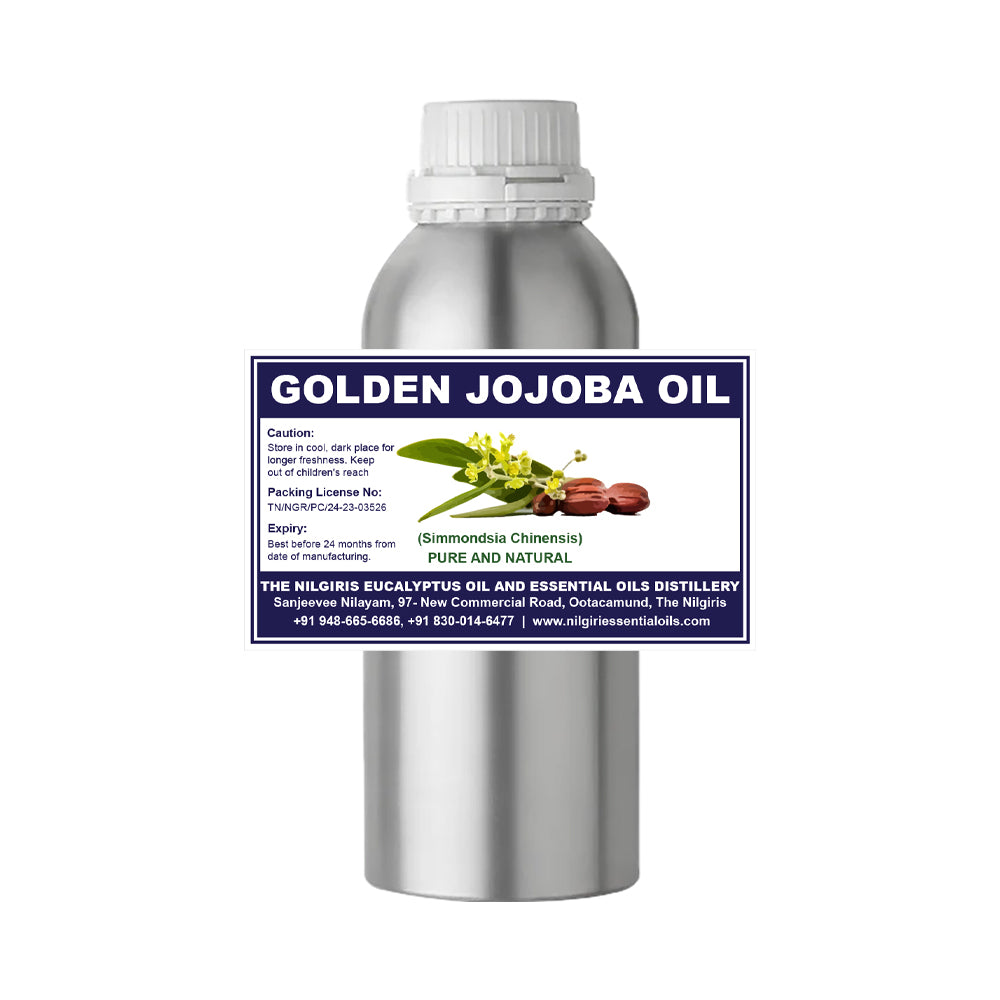 Golden jojoba carrier oil