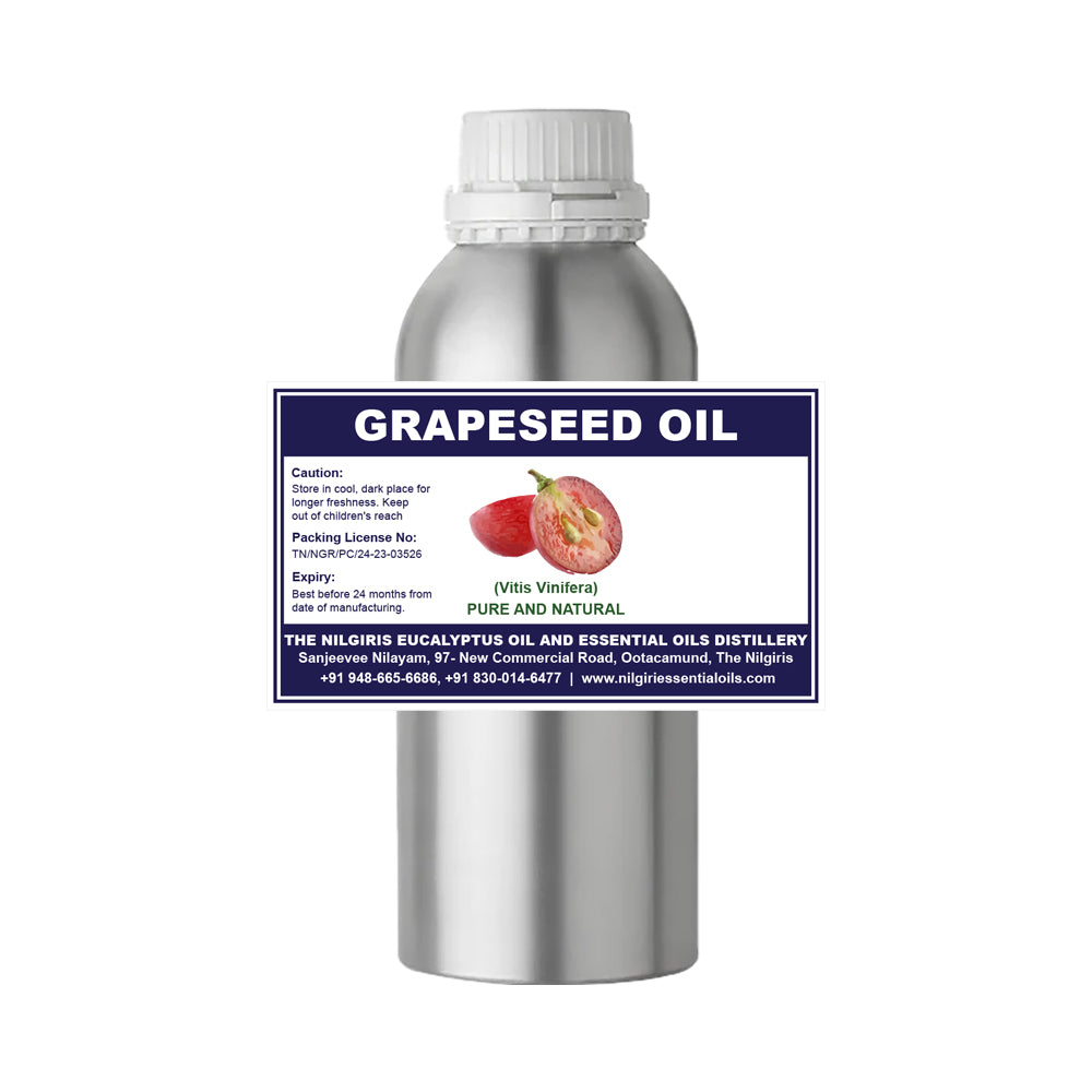 Grape seed carrier oil