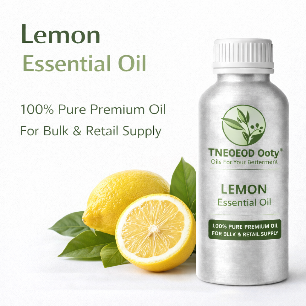 Lemon Essential Oil for Cleaning and Aromatherapy