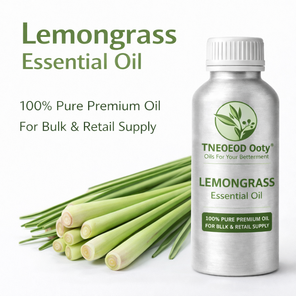 Lemongrass Essential Oil for Aromatherapy and Wellness