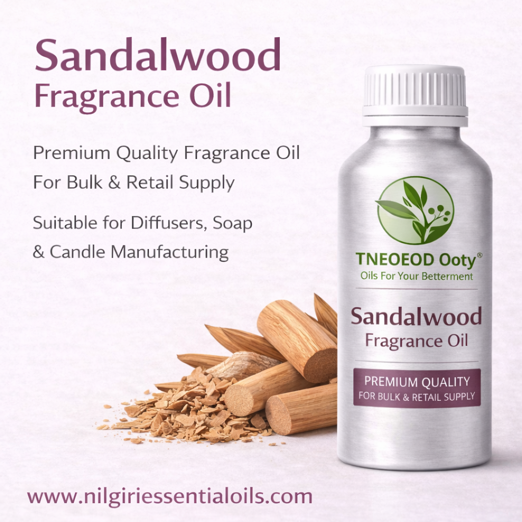 Sandalwood Fragrance Oil for Candles and Soap